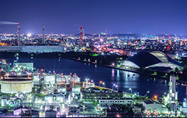 うみてらす14からの夜景