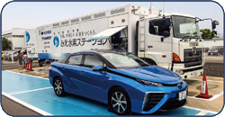 水素ステーション&燃料電池自動車